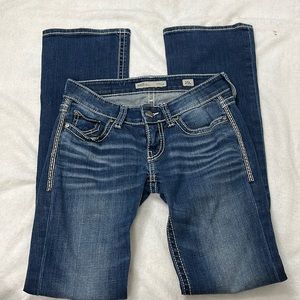 BKE Stella bootcut jeans.